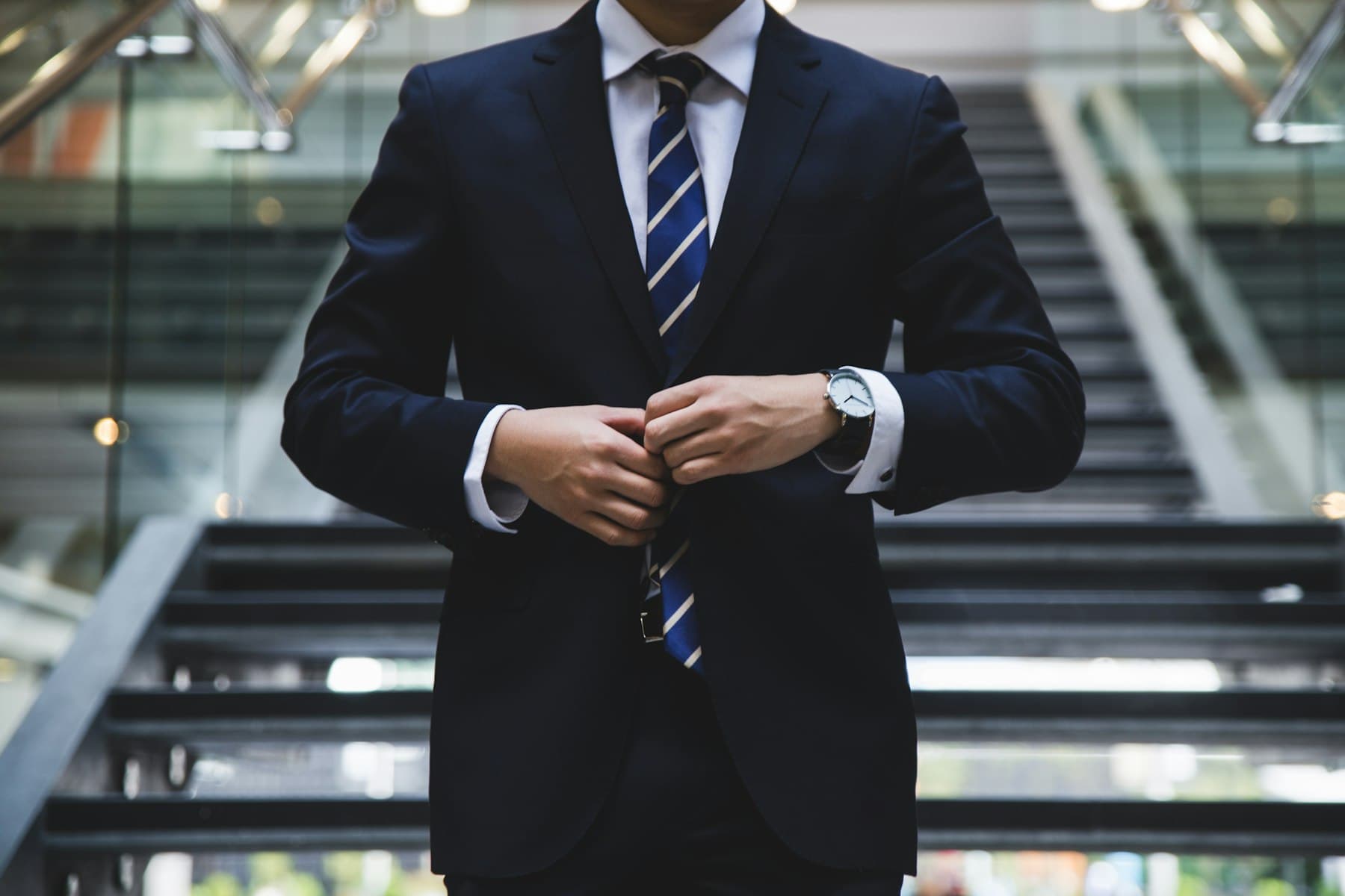 Counsel in formal attire — organizational judgment remains with your team